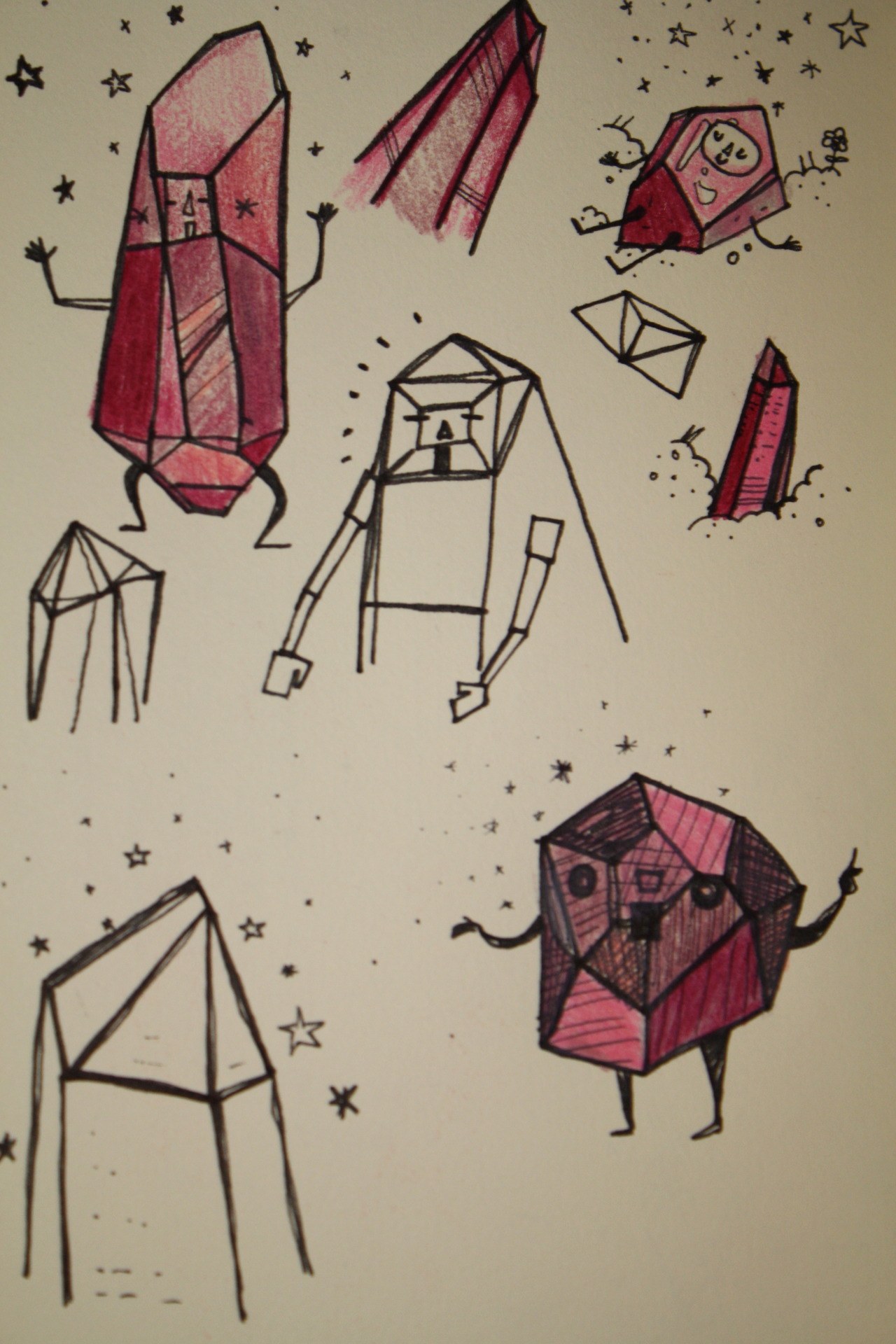 Pink Crystals